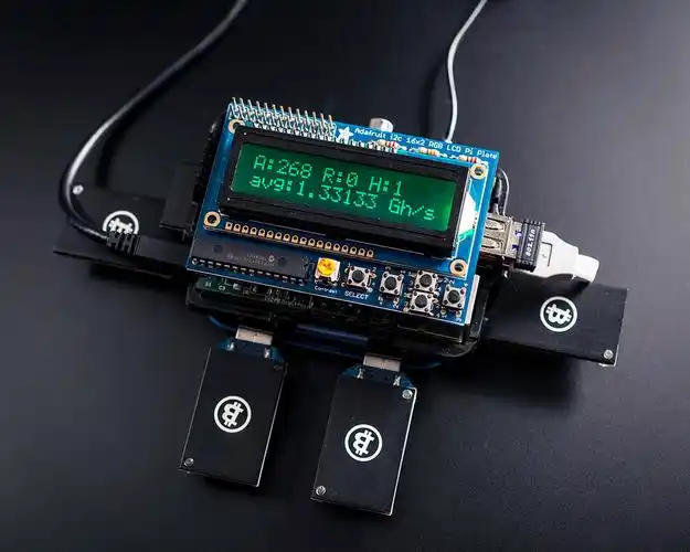 Bitcoin mining rig