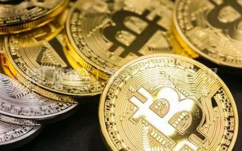 Powerful Bitcoin mining machine in action, optimizing hash rates for maximum efficiency